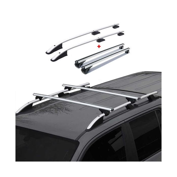 Barres De Toit Transversales TURTLE Pour FORD TOURNEO COURIER (2014+) - Neuf - Garantie 2 Ans