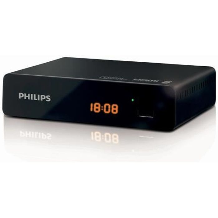 PHILIPS DTR3000 Décodeur TNT HD DVB-T2 Enregistreur USB