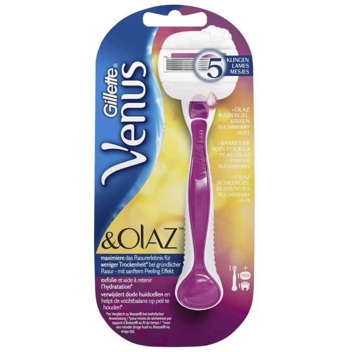 Gillette Rasoir Femme Venus Et Olaz Fuchsia Achat Vente Rasoir Mecanique Gillette Ven Ol Fuchsia Ras Cdiscount