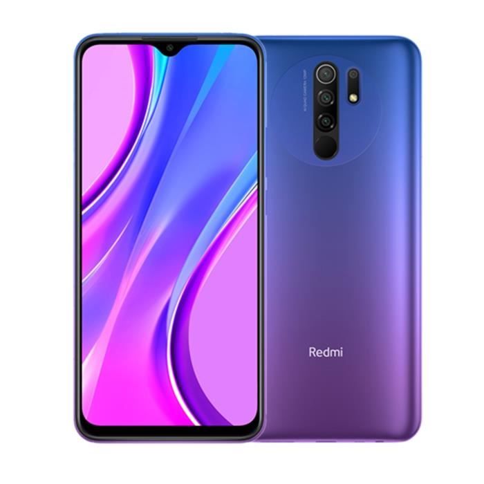 Top achat Téléphone portable XIAOMI REDMI 9 32Go Violet Aurore Smartphone 6,53"FHD+ Quad caméra 13MP+8MP+5MP+2MP Batterie 5020mAh pas cher Achat Téléphone portable XIAOMI REDMI 9 32Go Violet Aurore Smartphone 6,53"FHD+ Quad caméra 13MP+8MP+5MP+2MP Batterie 5020mAh pas cher
