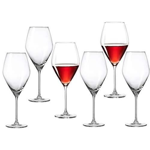 Salsas Rit RITZENHOFF & BREKER SALSA LOT DE 6 VERRES À BORDEAUX 590 ML BURGUNDERG ...