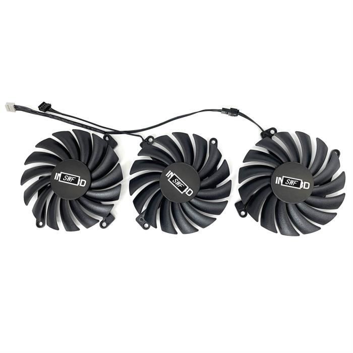 Ventilateur Carte Graphique RAKSTORE 85mm - Pour Gigabyte GTX 1050-1070, RX 570-580