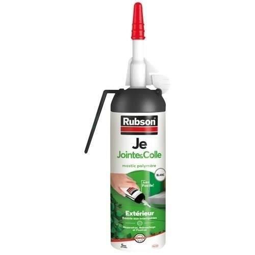 RUBSON Mastic fixation de joint et colle blanc sans pistolet - 100ml