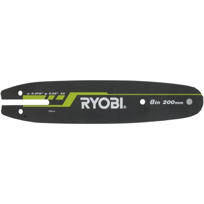 Guide RYOBI 20cm pour élagueurs sur perche électriques RAC243