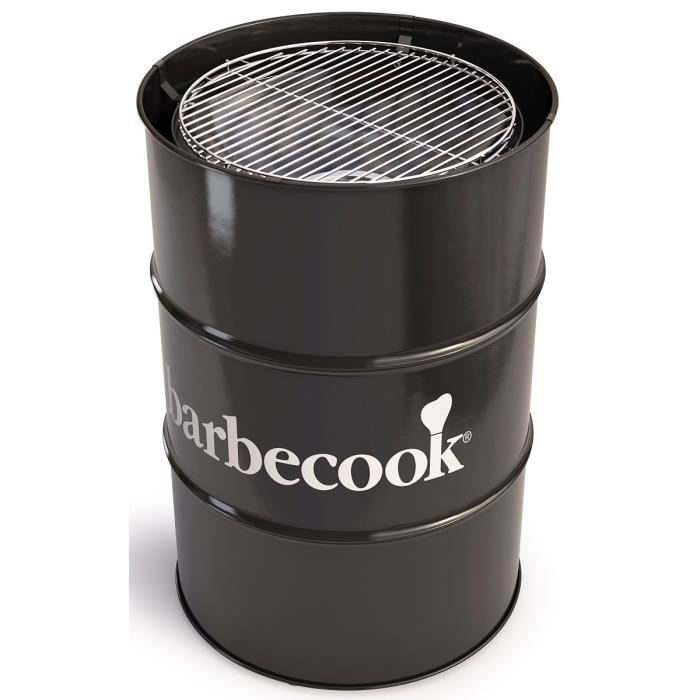BARBECOOK Barbecue à charbon de bois Edson - Acier - Ø 47,5 cm - Noir