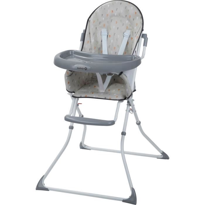 BEBECONFORT Kanji Chaise haute bébé, ultra compacte et pliable, De