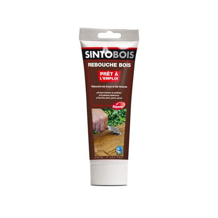 Sinto Rebouche bois - SINTOBOIS - 330 g - Bois clair - Pâte onctueuse