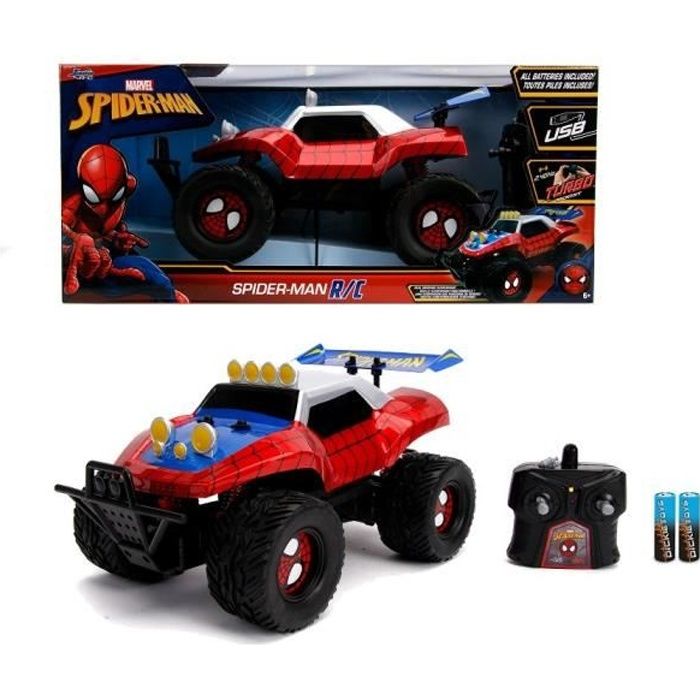 Buggy Radiocommand MARVEL SPIDERMAN 1 14 Cdiscount Jeux Jouets
