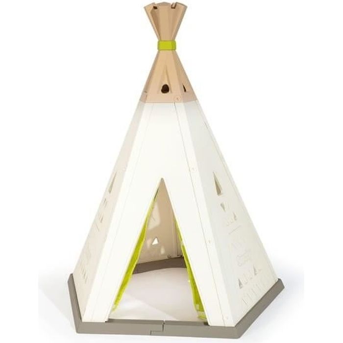 Tipi intérieur/extérieur évolutif Smoby - Anti-UV - 147x140x183,5 cm