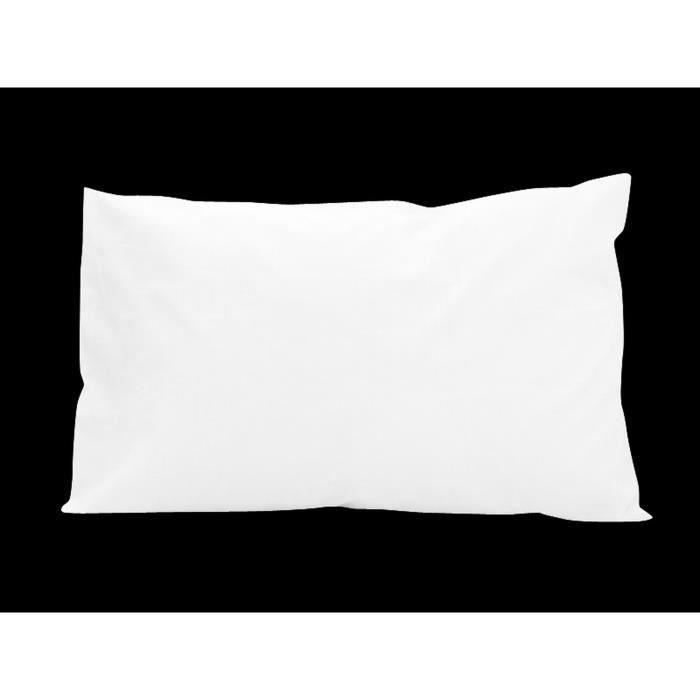 Coussin Décoratif Rectangulaire En Coton Blanc Fait Main, Broderie Cils Noirs 15x11 Pouces