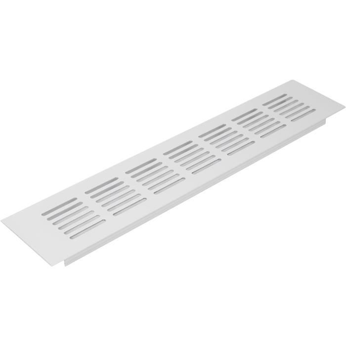 Grille D'aération Murale Blanche 350x350mm (35.6cm) - Style Moderne, Qualité Pologne