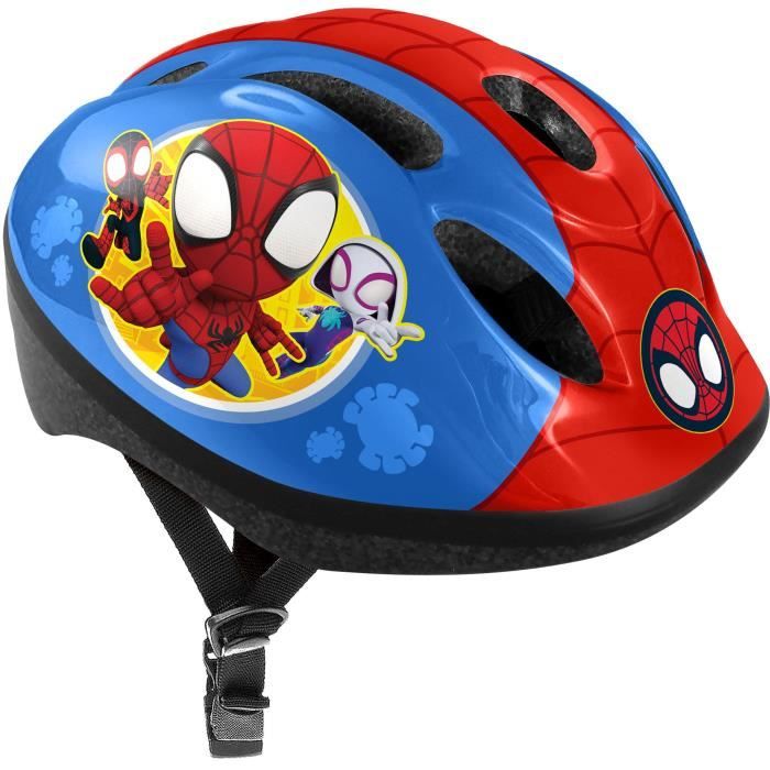 Casque de vélo STAMP modèle Spidey pour enfant garçon tour de tête réglable et confortable
