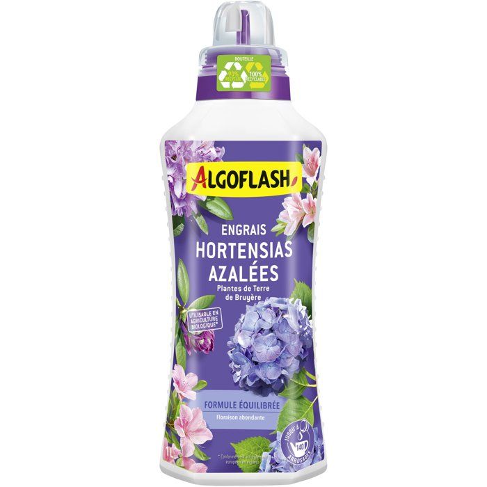 Engrais hortensias ALGOFLASH 1