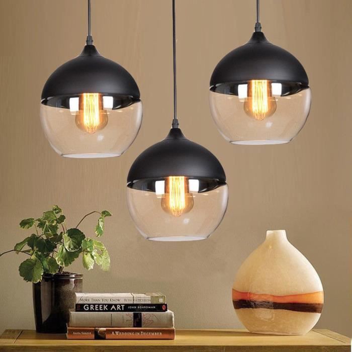 neufu moderne lampe suspension pendentif lumiere plafonnier lustre maison interieur decoration e27 cdiscount maison