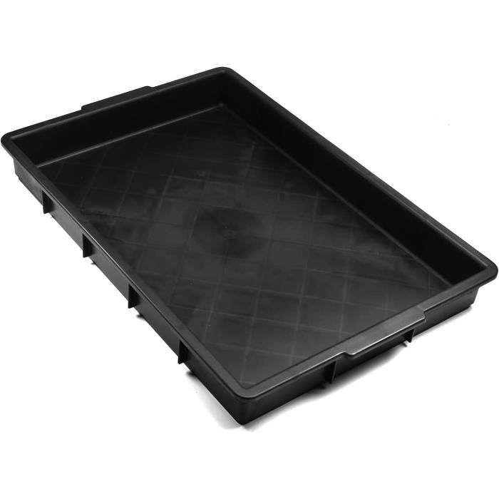 SOTECH Cassetto Sotto Scrivania Chiudibile A Chiave, Acciaio Nero, 85x26.5x4.5 Cm, Con Guide A Sfera E Inserto In Feltro - 5