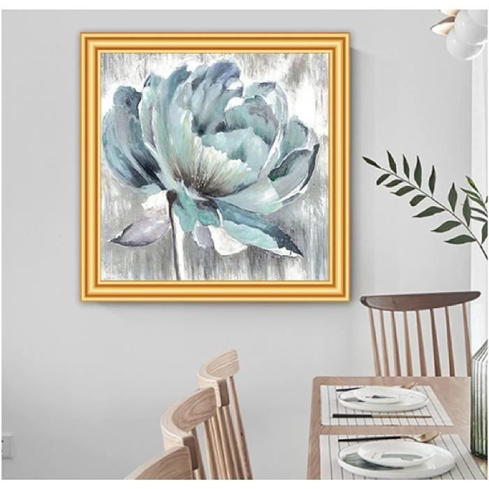 Diamond Painting Complet, 3 Pack DIY 5D Broderie Diamant, Square Drill Feuille D'Or 40x50cm Diamant Peinture Kits Pour Adultes Strass, Kit Diamant