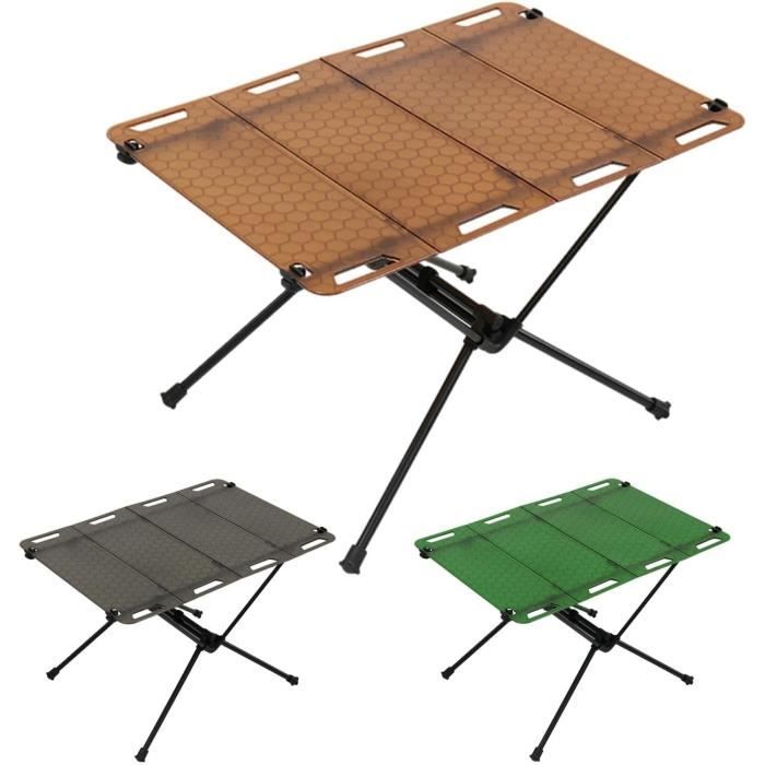 Table De Camping Pliante Tactique IGT – Multifonction En Alliage D'Aluminium – Neuve
