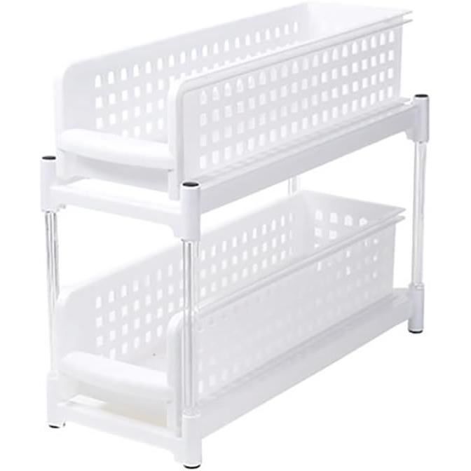 Étagère à épices Rangement Des épices En Métal 2 Niveaux Étagère Pour