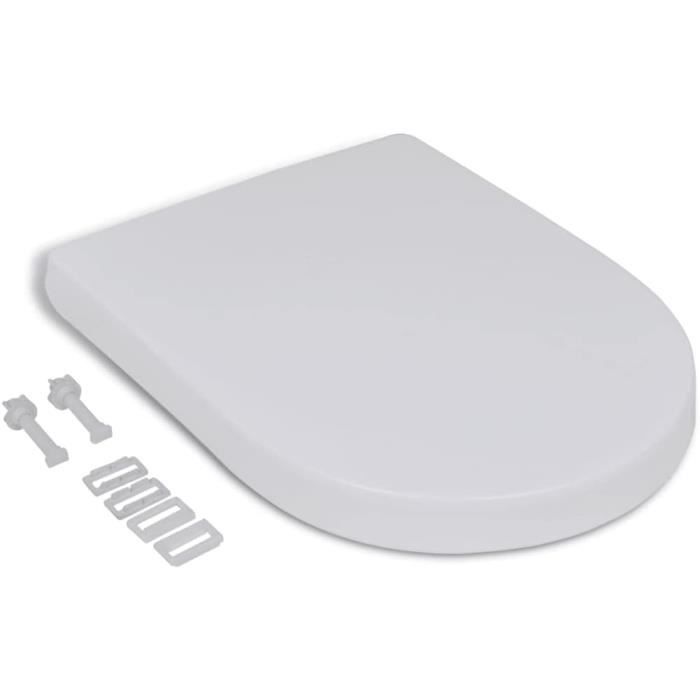 Siège De Toilette Bleu Ovale VidaXL - Fermeture Douce - Neuf Sous Emballage - Abattant WC
