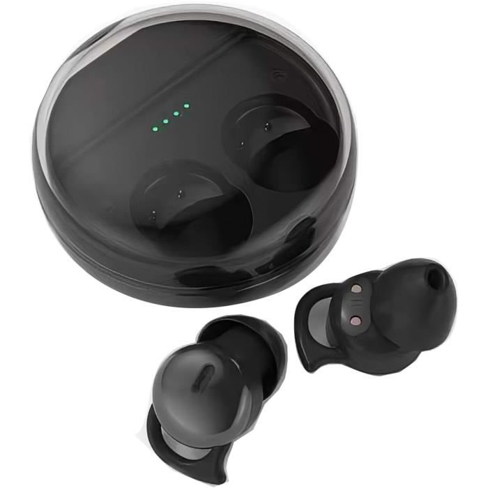 Écouteurs De Sommeil Sans Fil Pour Dormeurs Latéraux – Réduction Bruit, Ultra Confort Invisibles, Batterie 40h, Bluetooth 5.3