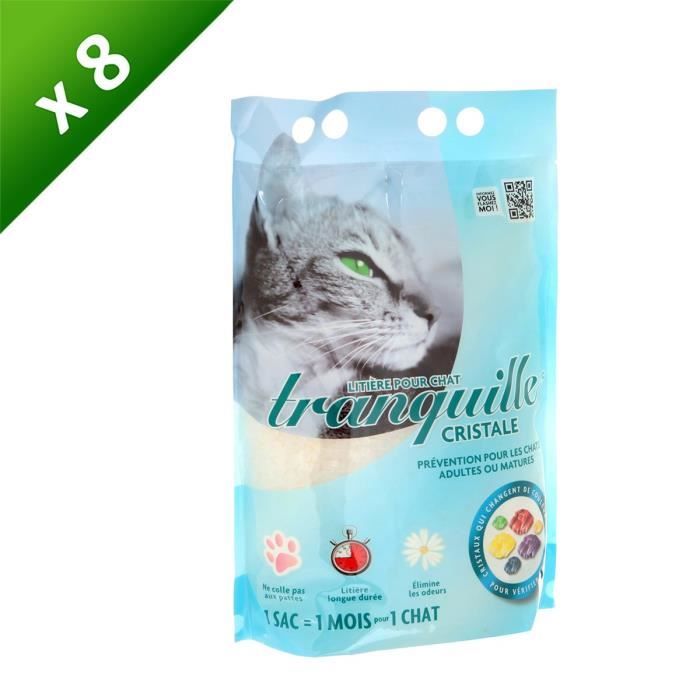 Tranquille Litiere Cristal Prevention Pour Chat Adulte Ou Mature 4 L X8 Cdiscount Animalerie Tranquille Litiere Cristal Prevention Pour Chat Adulte Ou Mature 4 L X8 Cdiscount Animalerie