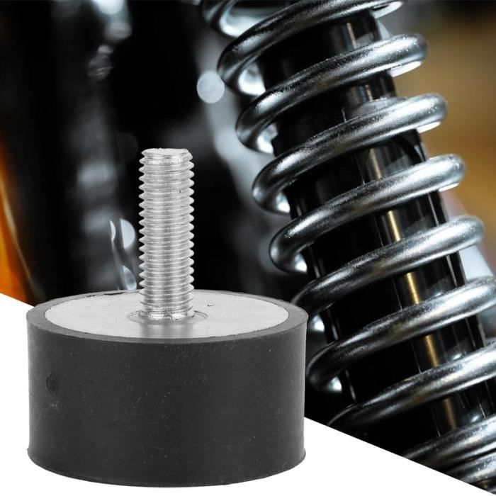 8x Amortisseurs Caoutchouc 8x8mm Avec Goujons M3 Uxcell Isolation Vibrations