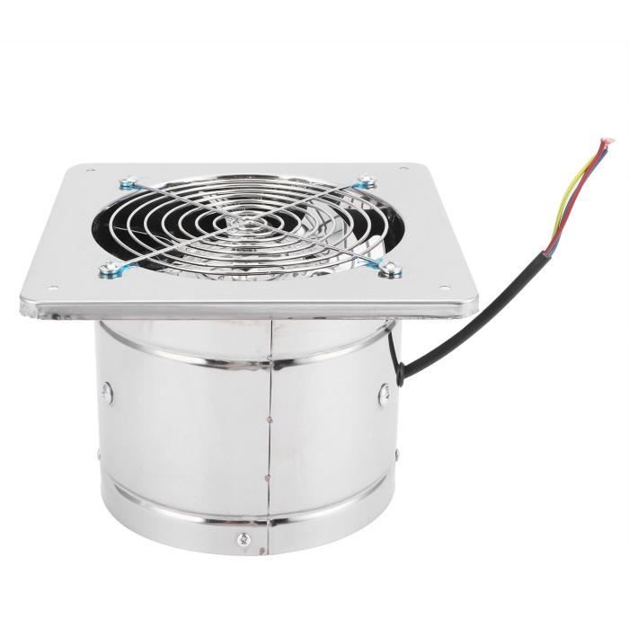 VBESTLIFE Bathroom Exhaust Fan, Fast Rotate Speed Stainless Steel