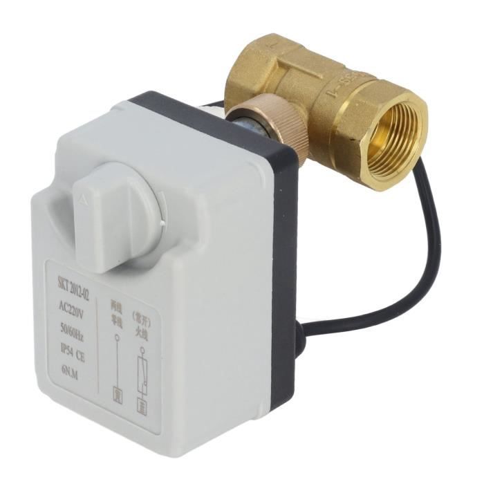 2 Pièces Mini Robinets à Boisseau Sphérique Avec Vanne 3 Voies, Fils Internes Et Externes à