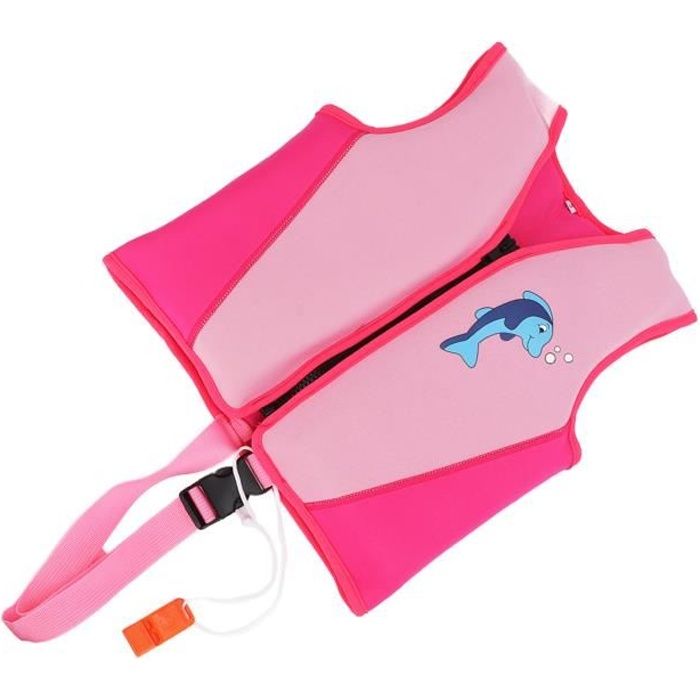 Meilleurs prix pour Gilet de natation pour enfants - VGEBY - Rose - Néoprène - EPE - Haute sécurité