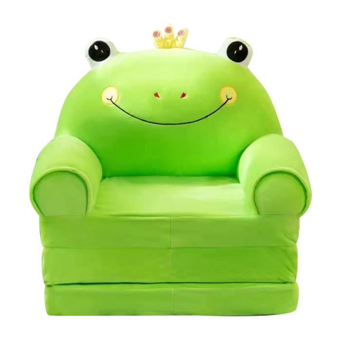 Chaise Canapé Pliable Pour Enfants – 2 En 1 Canapé Et Lit, Motif Chien Gris – Léger, Portable, Pour Chambre Ou Salle De Jeu - 10