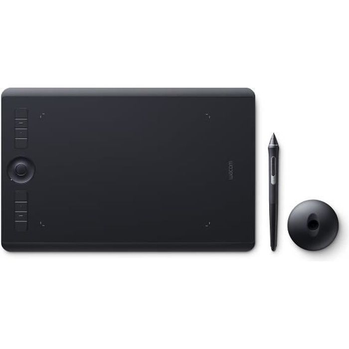 Wacom Intuos Pro Medium Tablette Graphique à Stylet Professionnelle Compatible Avec Mac Windows Et De Nombreux Logiciels De