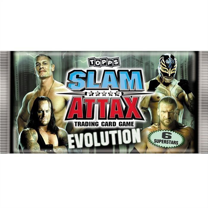 6 Cartes Wwe Slam Attax Evolution 1 Booster Wwe Catch Achat Vente Carte A Collectionner Cdiscount 6 Cartes Wwe Slam Attax Evolution 1 Booster Wwe Catch Achat Vente Carte A Collectionner Cdiscount