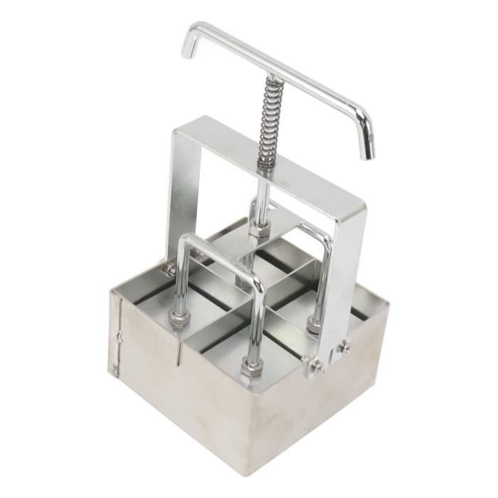 Bloqueur De Sol Manuel 5x5 Cm - Outil Plantation 4 Blocs Pour Graines Et Semis Jardin