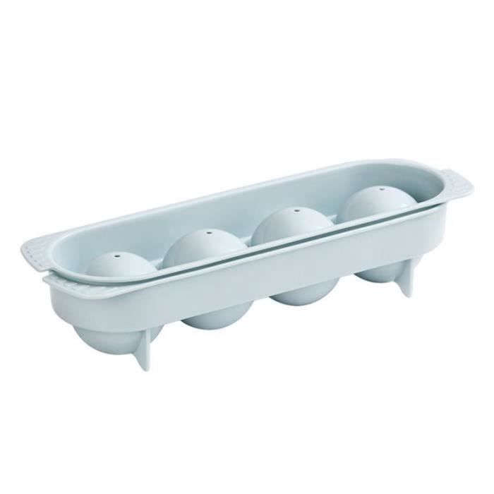 Infactory : 2 Moules à Glaçons En Silicone Pour 4 Glaçons