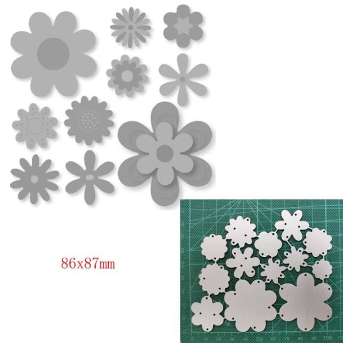 Matrices De Découpe Scrapbooking Cutting Dies Forme Bordure De Papillon De Fleur DIY Carte Papier Bricolage Outil De - Beaux-Arts Et Loisirs Créatifs