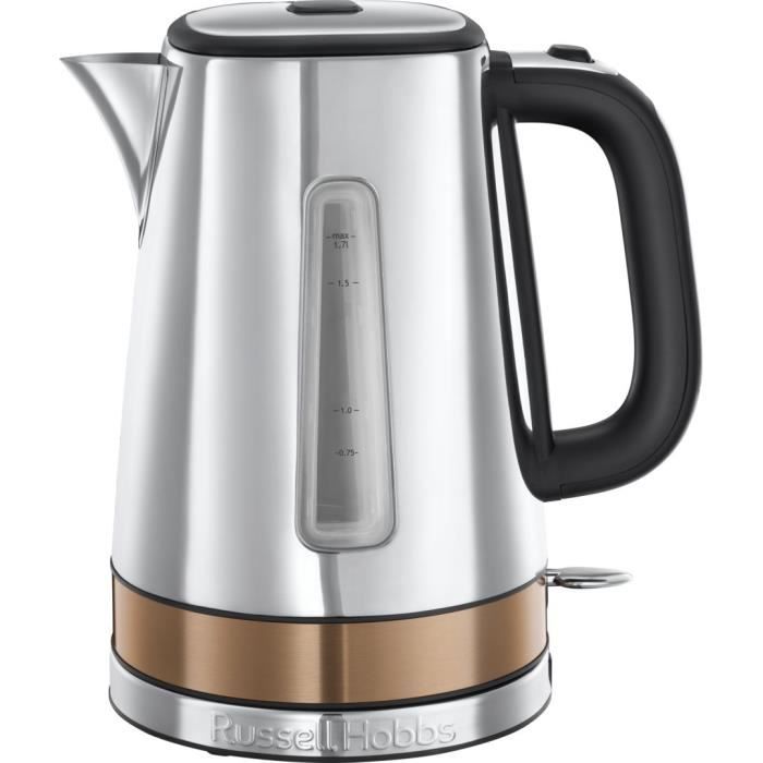 Bouilloire Electrique 1,7L Luna - Russell Hobbs - Ebullition Rapide - Cuivre