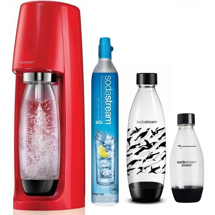 sodastream spirit rouge