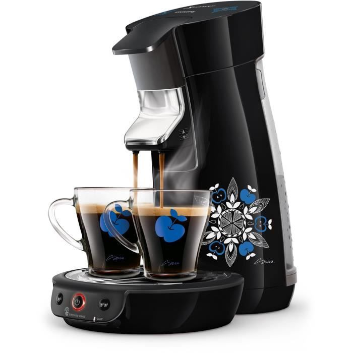 Doseur 2 Tasses Noir Original Philips Senseo - Porte Dosette 422225939030 Pour Cafetière