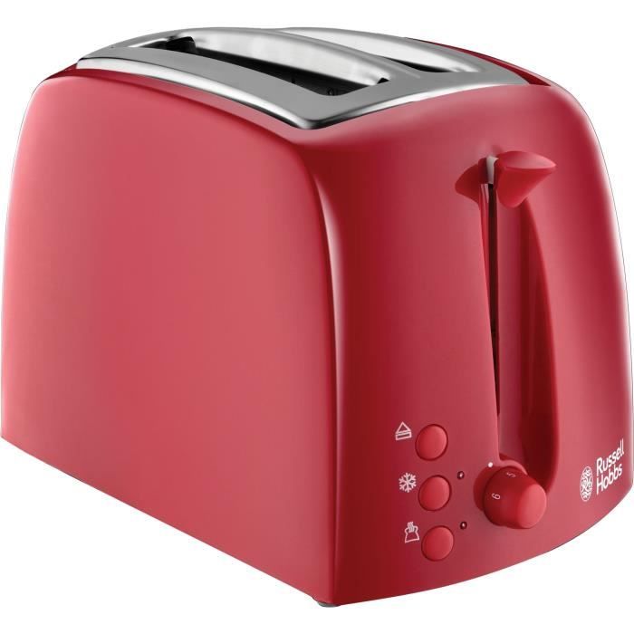 RUSSELL HOBBS 2164256 Toaster GrillePain Texture Fentes Larges