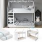 Vitalispa Lit Mezzanine Massimo Lit Enfant Lit Superpose Lit Superpose Lit En Bois Blanc 2 Matelas Achat Vente Lit Mezzanine Vitalispa Lit Mezzanine Soldes