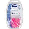 Chicco Physio Soft tout Silicone Rose 0-6m-1