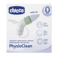Chicco Mouche-Bébé Soft & Easy Physioclean Embout Souple Silicone avec Filtre 1 unité-1
