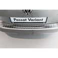 Inox plaques de seuil et protection de pare-chocs adapté pour VW Passat B8 SW 2014--1
