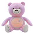 CHICCO Ourson Projecteur Baby Bear Rose First Dreams-1