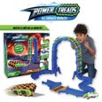 Circuit Power Treads - SPLASH TOYS - Coffret Défi Gravité Pack + de 50 pcs - Bleu - Pour Enfant de 5 ans et plus-1