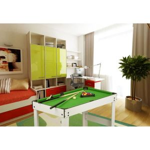 TABLE MULTI-JEUX Table 4 jeux en 1 - billard, babyfoot, hockey de TABLE MULTI-JEUX Table 4 jeux en 1 - billard, babyfoot, hockey de