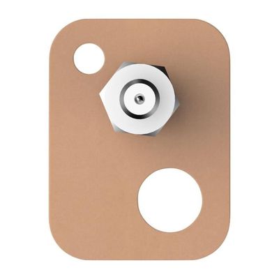 Tesa 77902 Vis Adhésives Rectangles Pour Briques - Lot De 2 - Portée 2,5 Kg - Fixation Sans Perçage