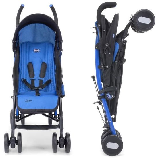 Chicco poussette canne echo coal on sale
