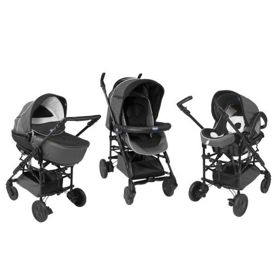 Poussette chicco trio living smart charm