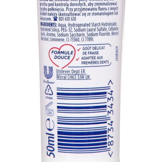 Signal Dentifrice Bebe 0 3 Ans 50 Ml Cdiscount Au Quotidien